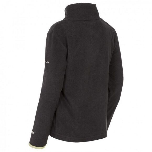 Trespass Childrens Boys Etto Half Zip Fleece Top / Black - Picture 2 of 5